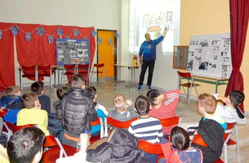 Presentation of TITAN Health and safety project to schoolchildren in Greece