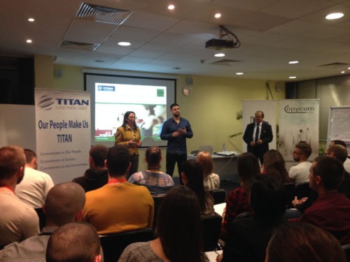 TITAN Bulgaria presentation, part of "Leadership Academy"