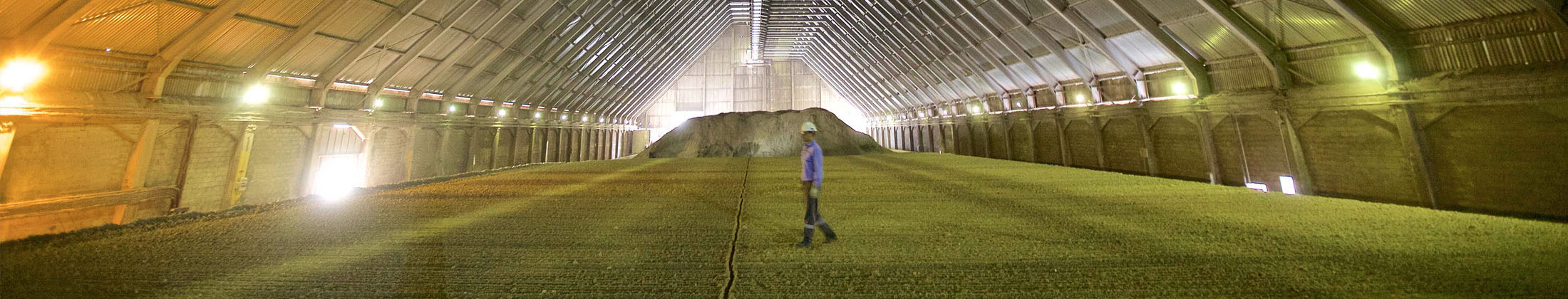 Raw materials storage