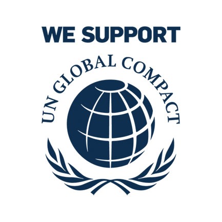 Λογότυπο Οικουμενικού Συμφώνου του ΟΗΕ (UNGC) Λογότυπο Οικουμενικού Συμφώνου του ΟΗΕ (UNGC)