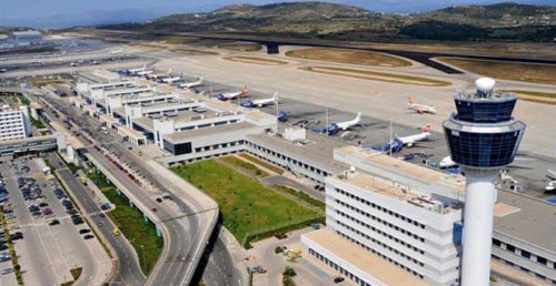 Projects made with TITAN materials: Athens International Airport “Eleftherios Venizelos”, Greece