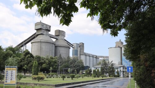 Βόρεια Μακεδονία - εργοστάσιο παραγωγής κλίνκερ-τσιμέντου Usje