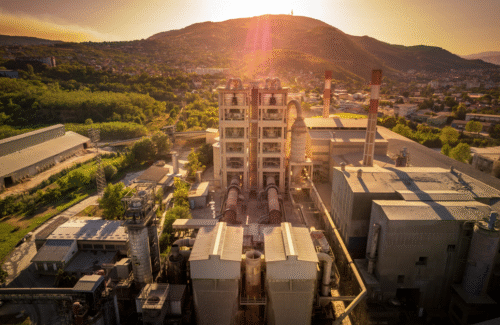 Βόρεια Μακεδονία - εργοστάσιο παραγωγής κλίνκερ-τσιμέντου Usje